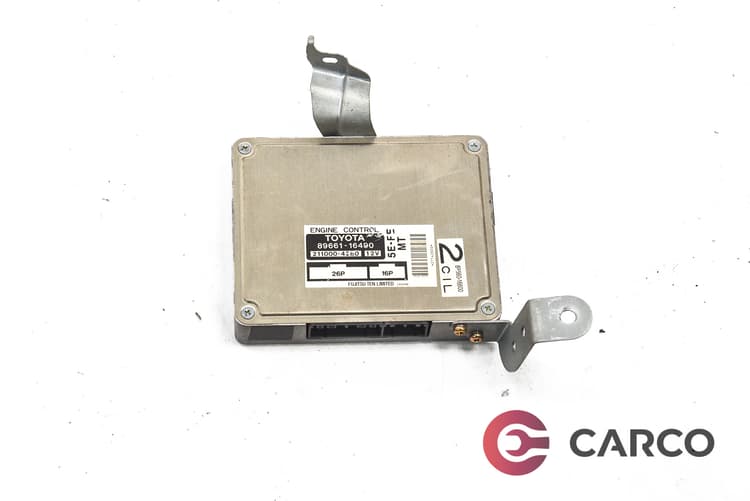 Компютър двигател 89661 16490 за TOYOTA PASEO купе (EL54) 1.5 16V (1995 - 1999)