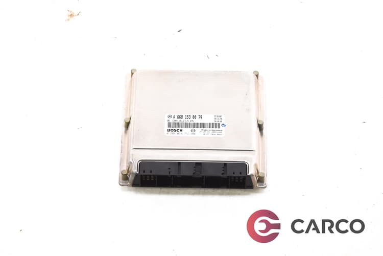 Компютър двигател А668 153 00 79 за MERCEDES-BENZ A-CLASS (W168) A 170 CDI (168.009, 168.109) (1997 - 2004)