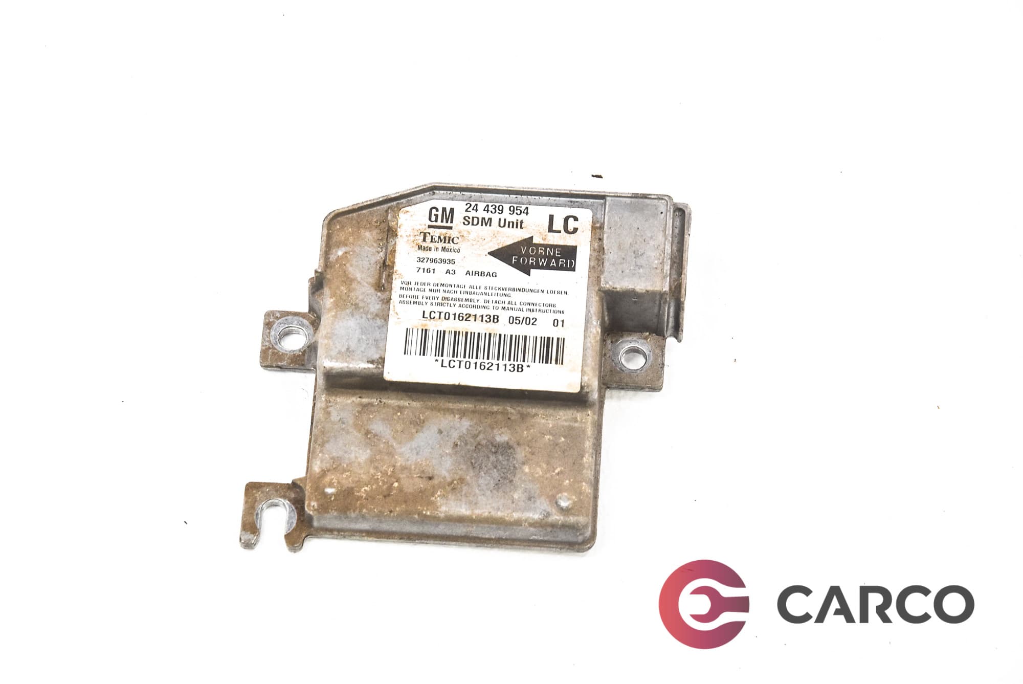 AIRBAG модул 24439954 за OPEL CORSA C (F08, F68) 1.2 (2000 - 2009)