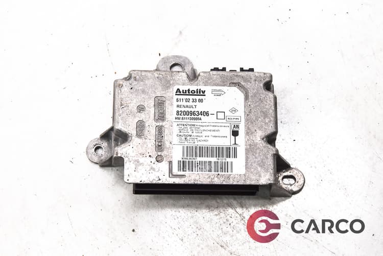 AIRBAG модул 8200963406 за RENAULT EURO CLIO III (BR0/1, CR0/1) 1.5 dCi (2005)