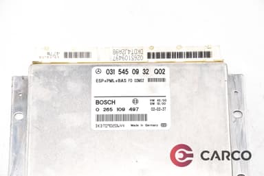 Модул ESP 031 545 09 32 за MERCEDES-BENZ S-CLASS седан (W220) S 320 (220.065, 220.165) (1998 - 2005)