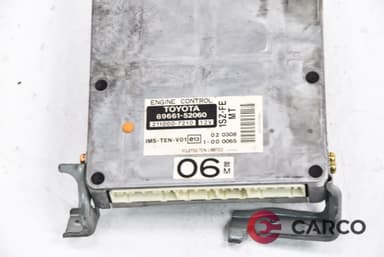 Компютър двигател 89661-52060 за TOYOTA YARIS  (SCP1_, NLP1_, NCP1_) 1.0 16V (1999 - 2005)