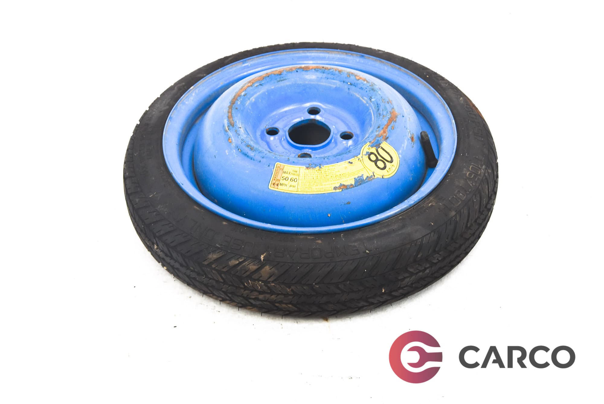 Резервна гума 14 цола с джанта 105/70D14 1 брой за CHEVROLET AVEO хетчбек (T200) 1.2 (2003 - 2008)