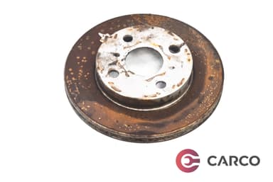 Спирачен диск преден десен за TOYOTA YARIS  (SCP1_, NLP1_, NCP1_) 1.0 16V (1999 - 2005)