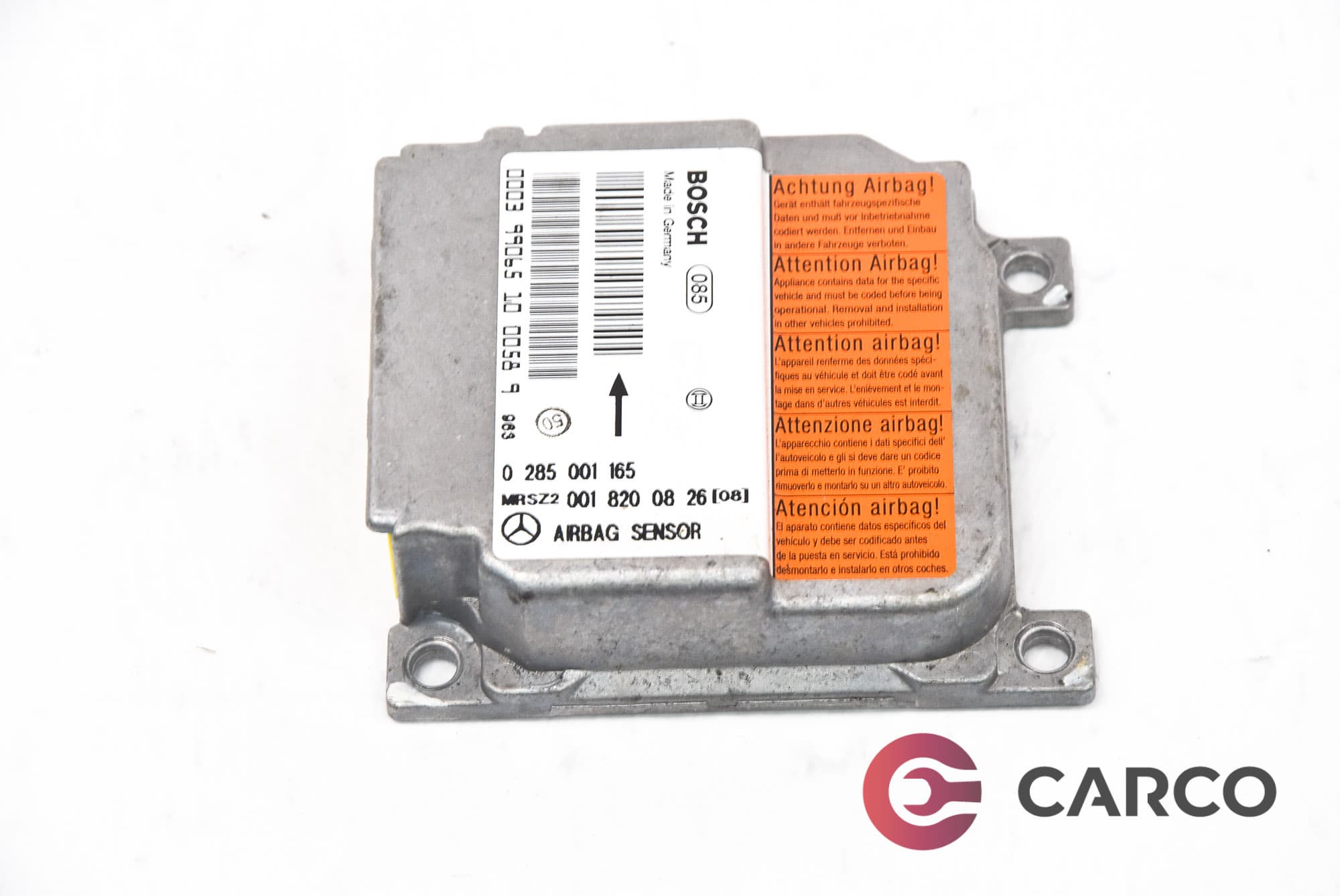 Сензор AIRBAG 0285001165 за MERCEDES-BENZ CLK (C208) 230 Kompressor (208.347) (1997 - 2002)
