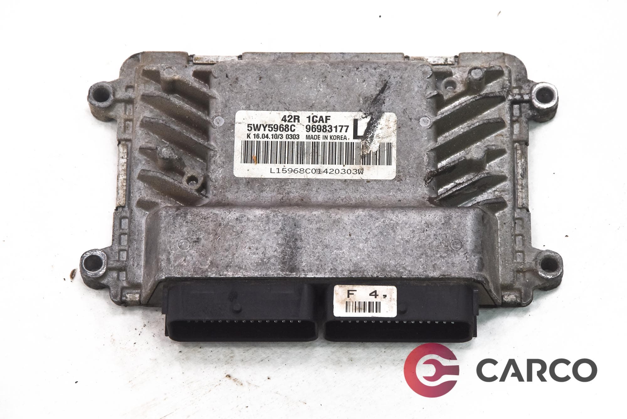 Компютър двигател 96983177 за CHEVROLET AVEO хетчбек (T250, T255) 1.2 (2007)