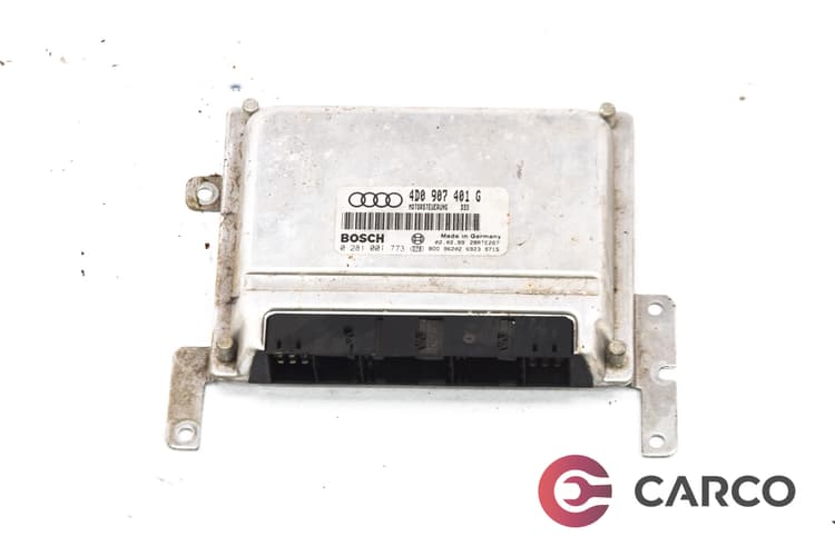 Компютър двигател 4D0 907 401 G за AUDI A8 седан (4D2, 4D8) 2.5 TDI (1994 - 2002)