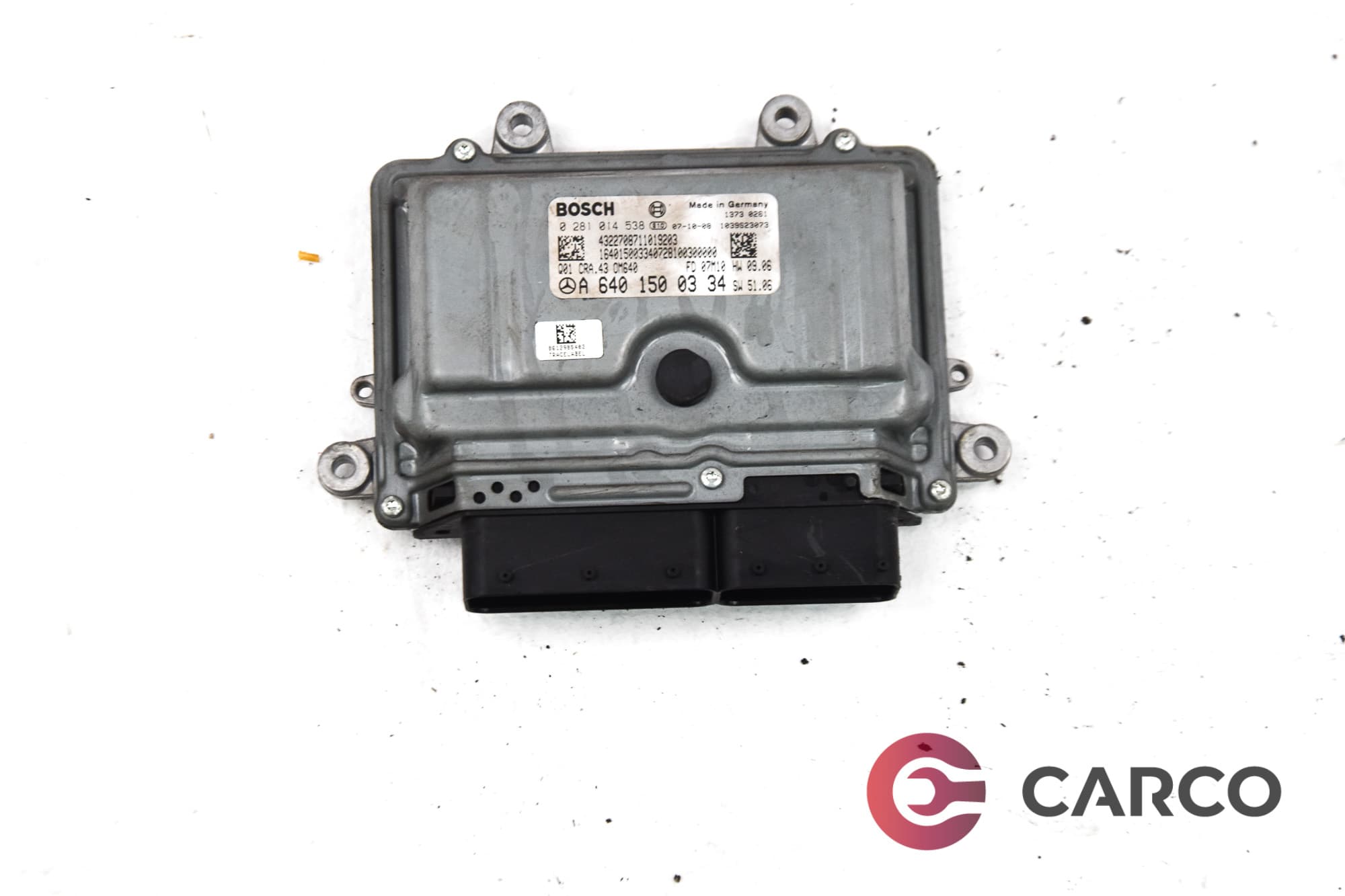 Компютър двигател A640 150 03 34 за MERCEDES-BENZ A-CLASS (W169) A 180 CDI (169.007, 169.307) (2004 - 2012)