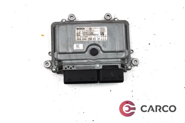 Компютър двигател A640 150 03 34 за MERCEDES-BENZ A-CLASS (W169) A 180 CDI (169.007, 169.307) (2004 - 2012)