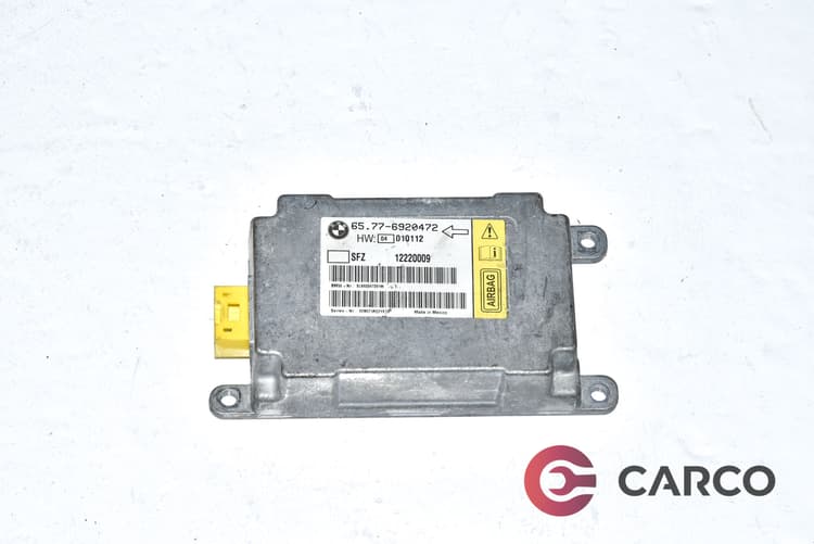 AIRBAG сензор 6920477 за BMW 7 седан (E65, E66, E67) 745 i,Li (2001 - 2009)
