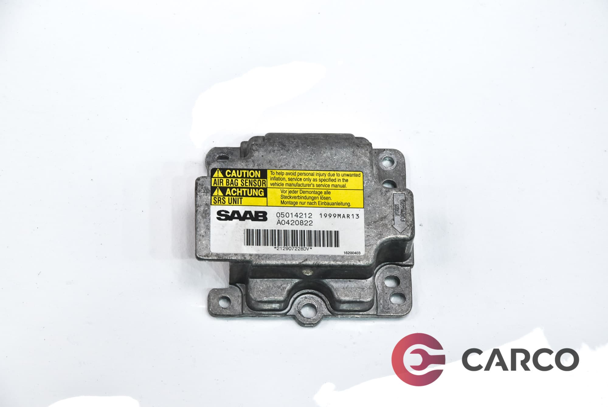 AIRBAG сензор 05014212 за SAAB 9-5 комби (YS3E) 2.0 t (1998 - 2009)
