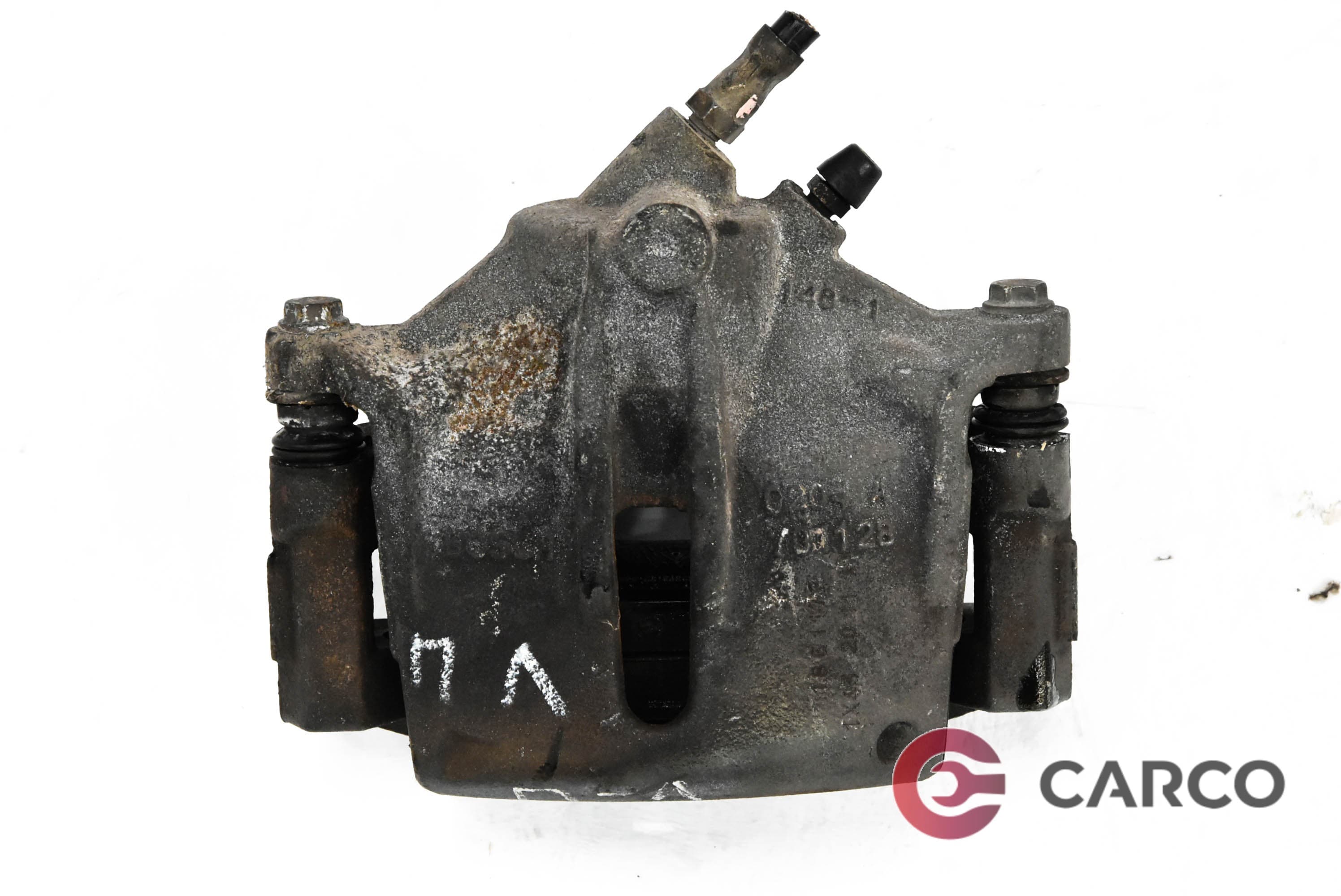 Спирачен апарат преден ляв за JAGUA X-TYPE седан (CF1) 2.5 V6 на всичките колела (2001 - 2009)