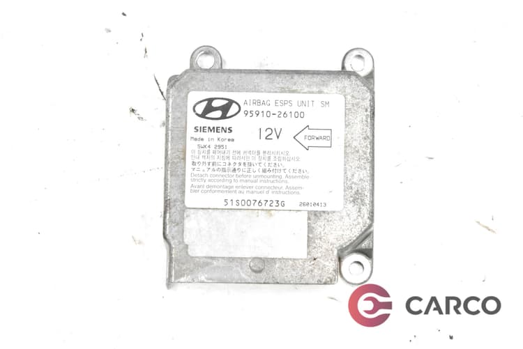 AIRBAG сензор 95910 26100 за HYUNDAI SANTA FÉ I (SM) 2.4 16V 4x4 (2000 - 2006)