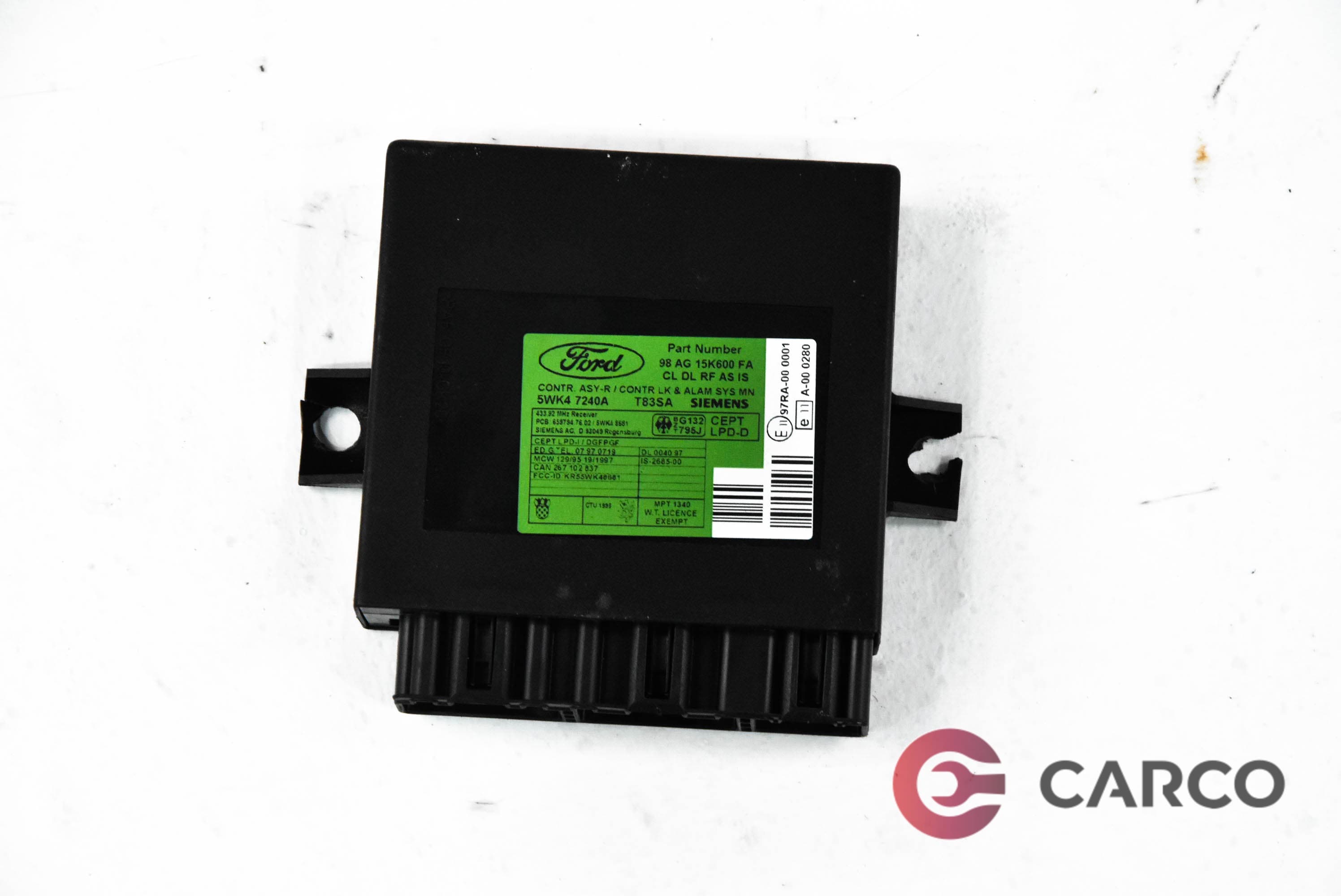 Модул аларма 5WK4 7240A за FORD COUGAR (EC_) 2.5 V6 24V (1998 - 2001)
