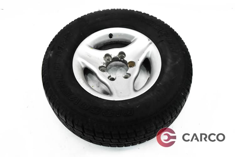 Резервна гума с джанта 15 цола 7Jx15H2 за MITSUBISHI PAJERO II (V3_W, V2_W, V4_W, NH, NJ, NK, NL) 2.8 TD (V46W) (1990 - 1999)