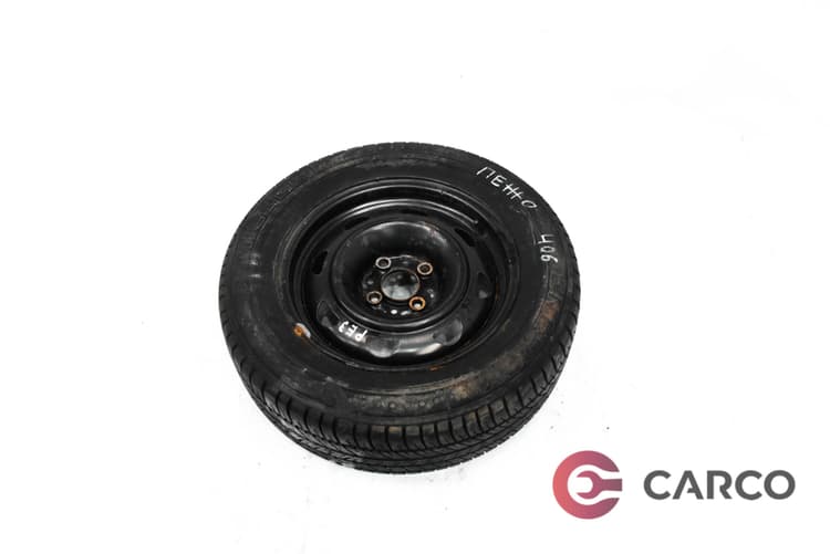 Резервна гума с джанта 15 цола Michelin 195/65R15 DOT 1300 6Jx15H2 за PEUGEOT 406 седан (8B) 2.0 HDI 90 (1995 - 2005)