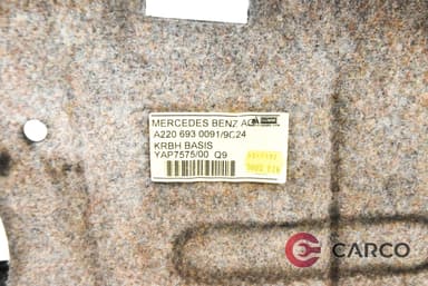 Кора багажник 220 693 0091 за MERCEDES-BENZ S-CLASS седан (W220) S 400 CDI (220.028, 220.128) (1998 - 2005)