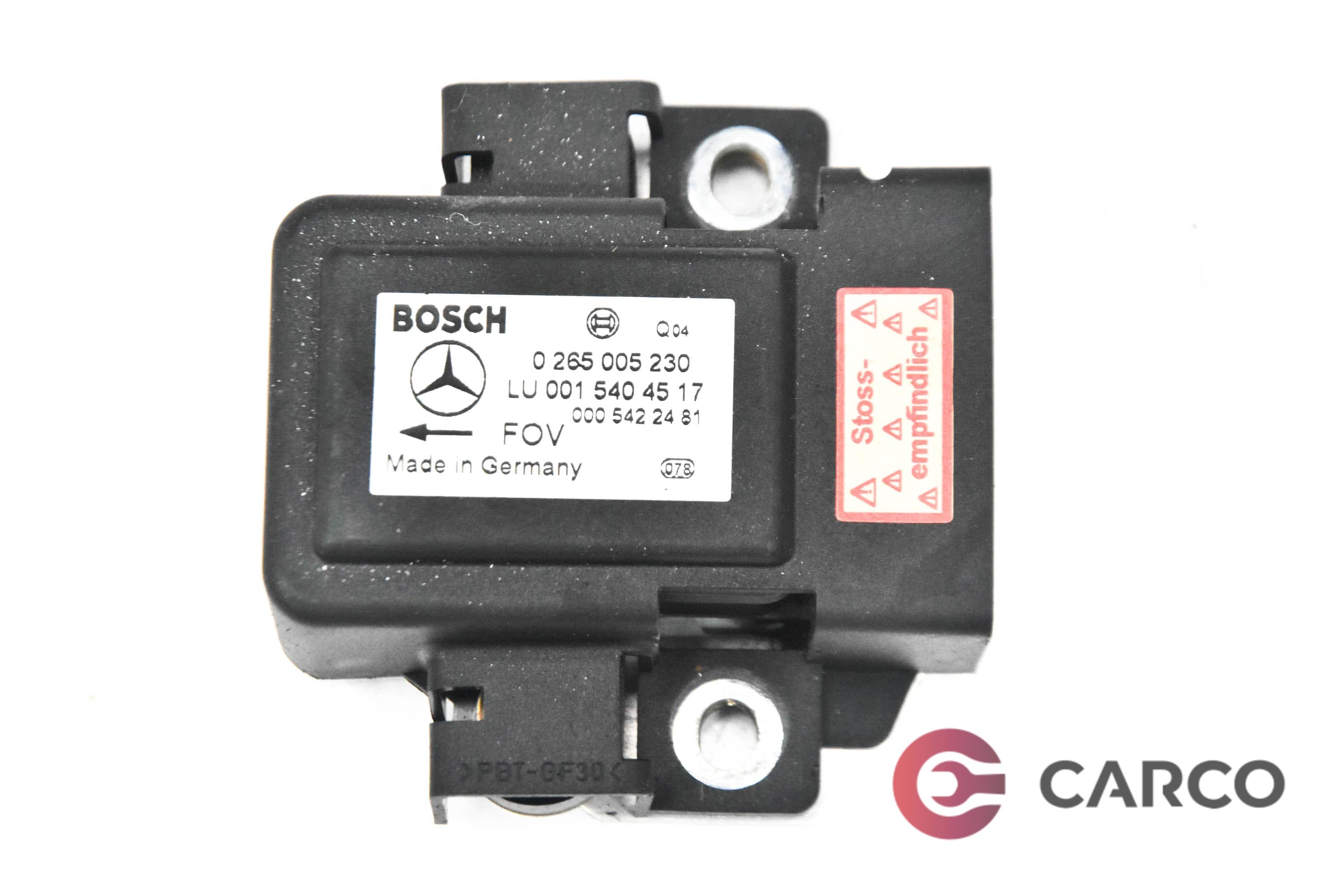 ESP сензор 001 540 45 17 за MERCEDES-BENZ S-CLASS седан (W220) S 400 CDI (220.028, 220.128) (1998 - 2005)