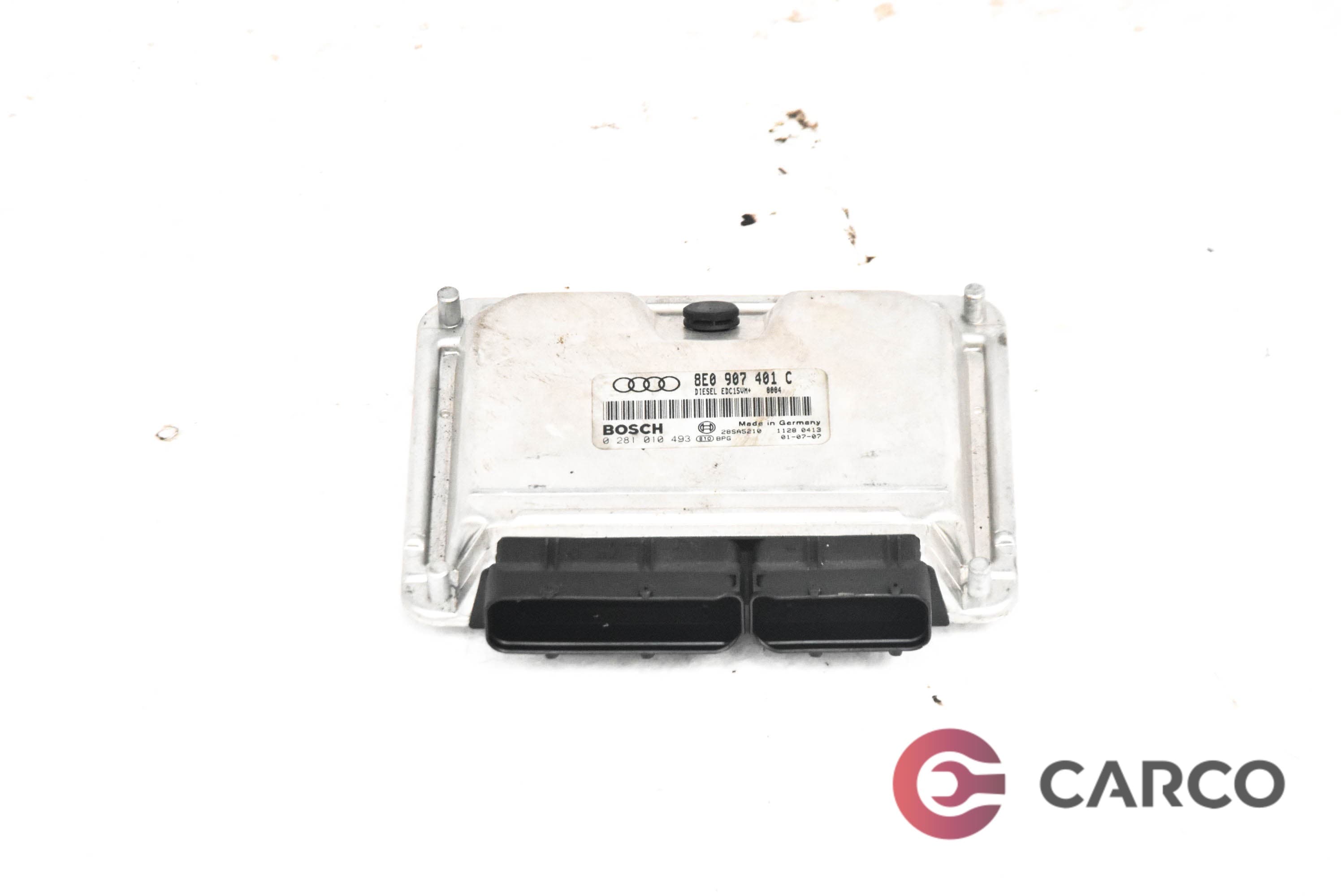 Компютър двигател 8E0907401C за AUDI A4 Avant (8E5, B6) 2.5 TDI quattro (2001 - 2004)