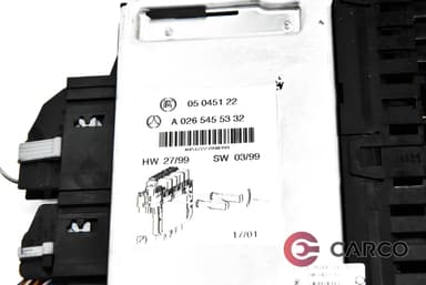 SAM модул 026 545 53 32 за MERCEDES-BENZ S-CLASS седан (W220) S 400 CDI (220.028, 220.128) (1998 - 2005)