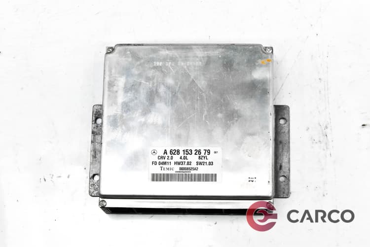 Компютър двигател 628 153 26 79 за MERCEDES-BENZ S-CLASS седан (W220) S 400 CDI (220.028, 220.128) (1998 - 2005)