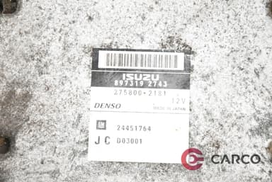 Компютър двигател 8973192743 за OPEL SIGNUM 3.0 V6 CDTI (2003)