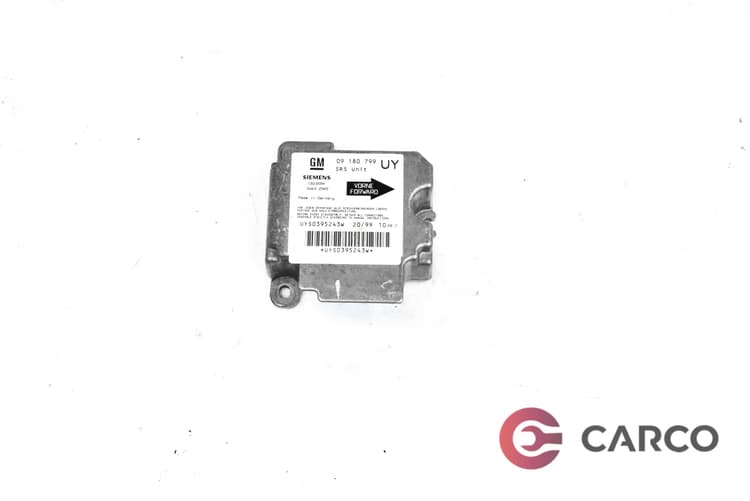 AIRBAG сензор 09 180 799 за OPEL ASTRA G хетчбек (F48_, F08_) 2.0 16V (1998 - 2009)