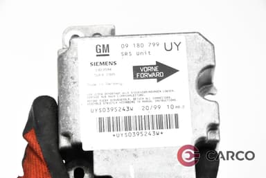 AIRBAG сензор 09 180 799 за OPEL ASTRA G хетчбек (F48_, F08_) 2.0 16V (1998 - 2009)
