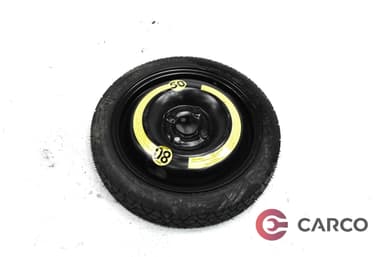 Резервна гума патерица 14 цола continental 105/70R14 DOT 1501 3.5Jx14H2 ET42 за VW POLO (6N2) 1.4 TDI (1999 - 2001)