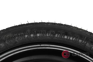 Резервна гума патерица 14 цола continental 105/70R14 DOT 1501 3.5Jx14H2 ET42 за VW POLO (6N2) 1.4 TDI (1999 - 2001)