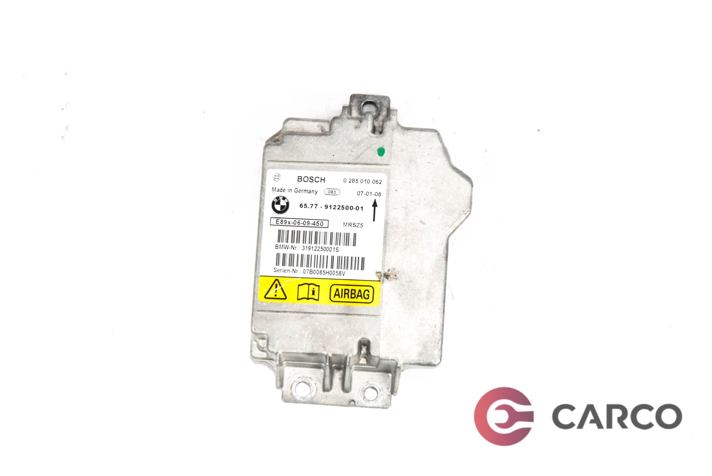 AIRBAG сензор 65.77-9122500-01 за BMW 3 седан (E90) 320 d (2005 - 2011)