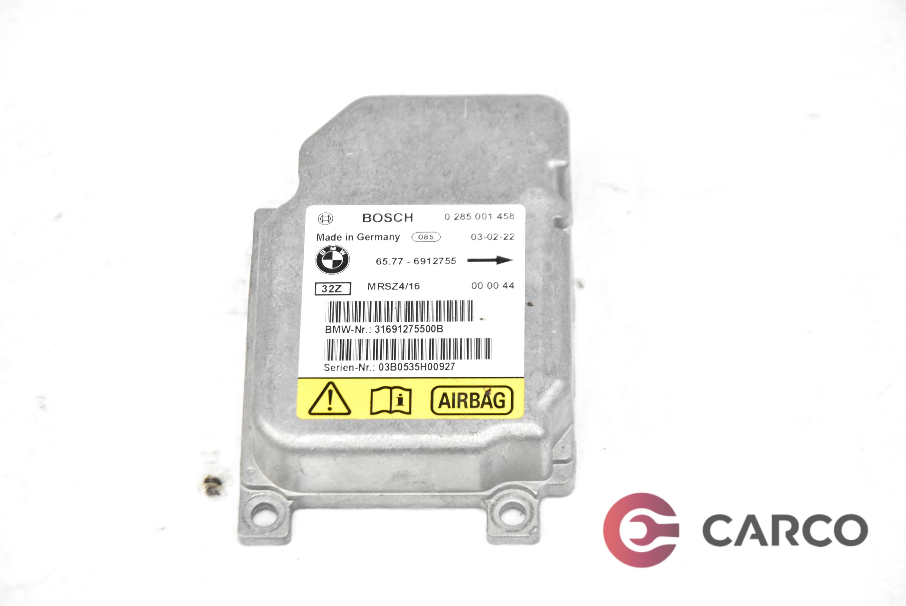 Модул AIRBAG 65776912755 за BMW 3 Touring (E46) 320 d (1999 - 2005)