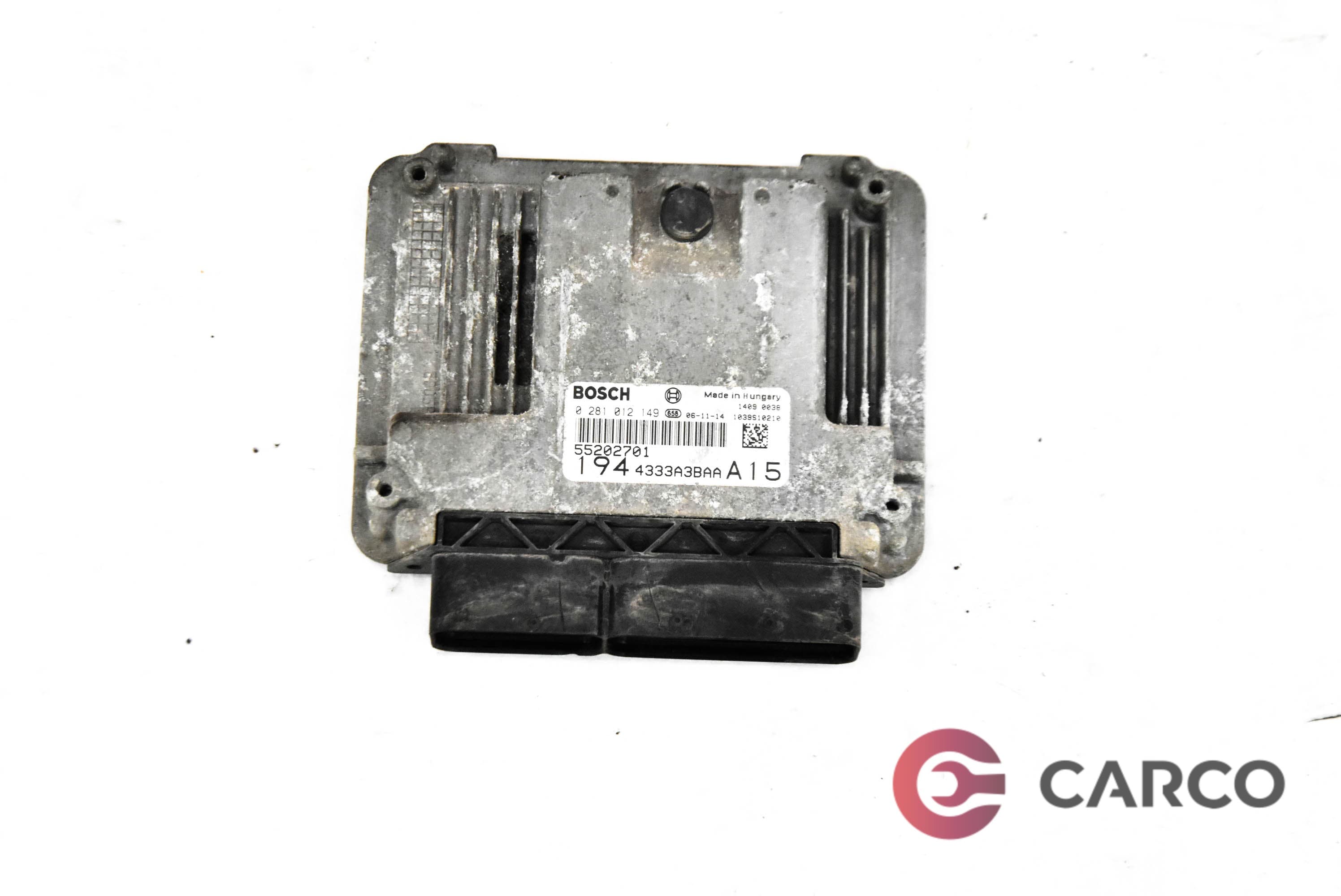 Компютър двигател 0281012149 за FIAT CROMA (194) 1.9 D Multijet (2005)