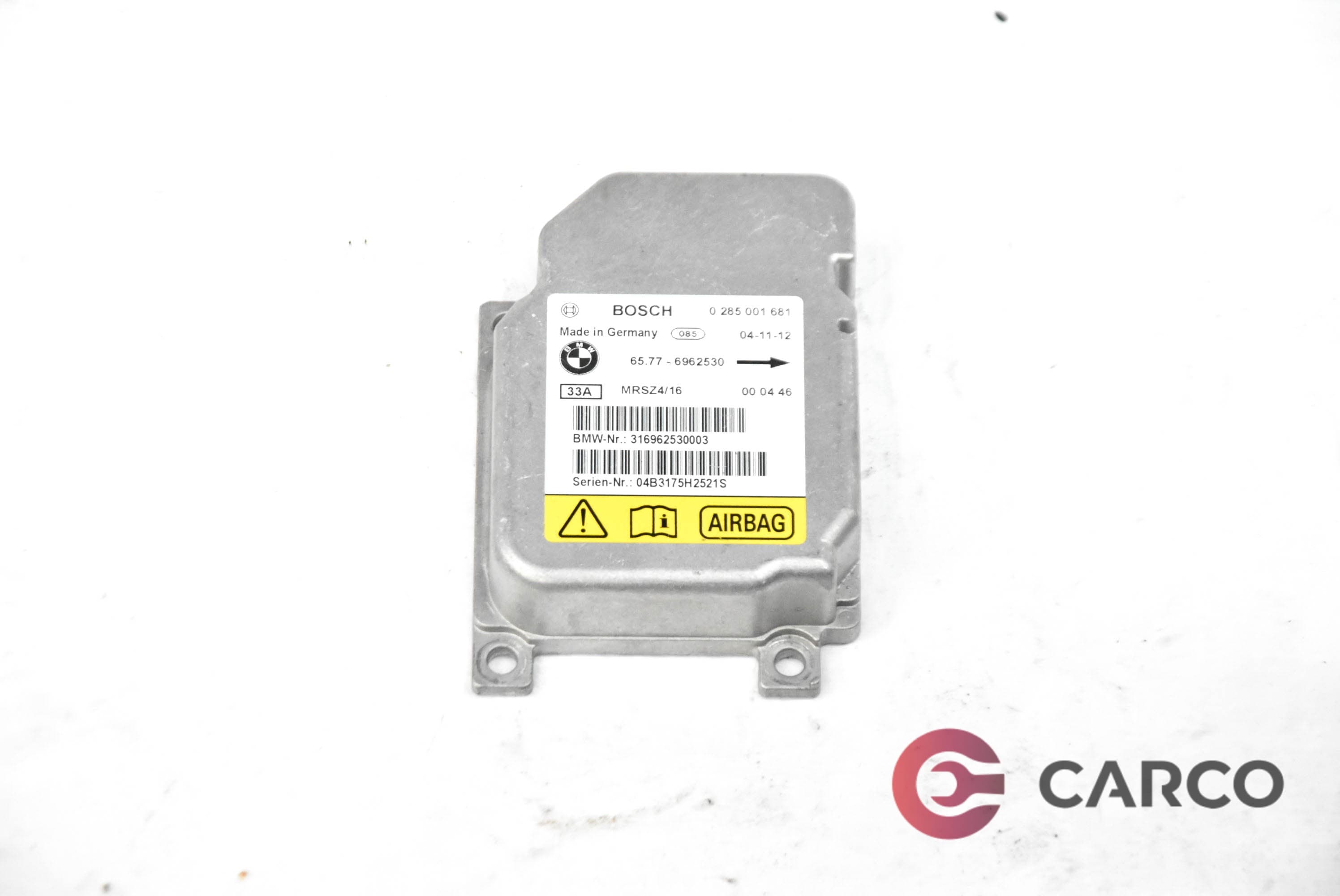 Модул AIRBAG 65776962530 за BMW 3 Touring (E46) 320 d (1999 - 2005)