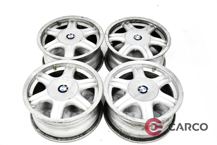 Алуминиеви джатни 15 цола 7Jx15H2 ЕТ47 5x120 Ц.О 72.5 4 броя за BMW 3 седан (E36) 318 i (1990 - 1998)