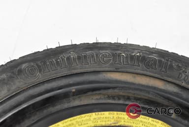 Резервна гума патерица 14 цола Continental 105/70R14 DOT 3000 3.5Jx14H2 ET42 за VW POLO (6N2) 1.4 16V (1999 - 2001)
