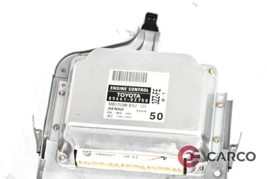 Компютър двигател 89661-02750 за TOYOTA COROLLA (CDE12_, ZZE12_, NDE12_, ZDE12_) 1.6 VVT-i (2001 - 2007)
