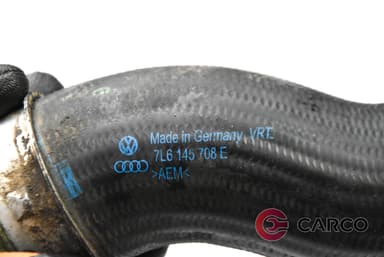 Маркуч интеркулер 7L6145708E за VW TOUAREG (7LA, 7L6, 7L7) 3.0 V6 TDI (2002 - 2010)