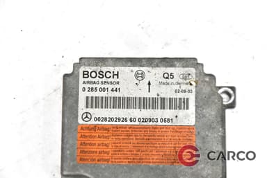 AIRBAG сензор 0285001441 за MERCEDES-BENZ E-CLASS седан (W211) E 200 CDI (211.004) (2002 - 2009)
