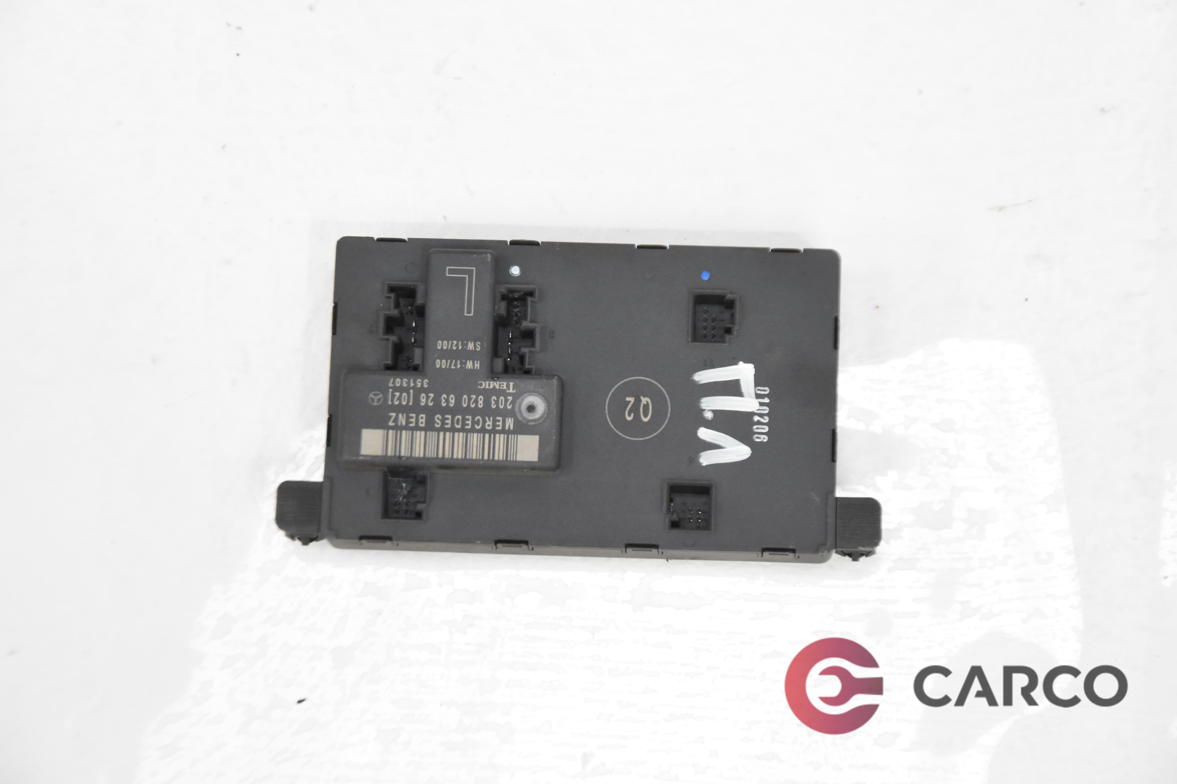 Модул врата предна лява A 203 820 63 26 за MERCEDES-BENZ C-CLASS T-Model (S203) C 200 Kompressor (203.245) (2001 - 2007)