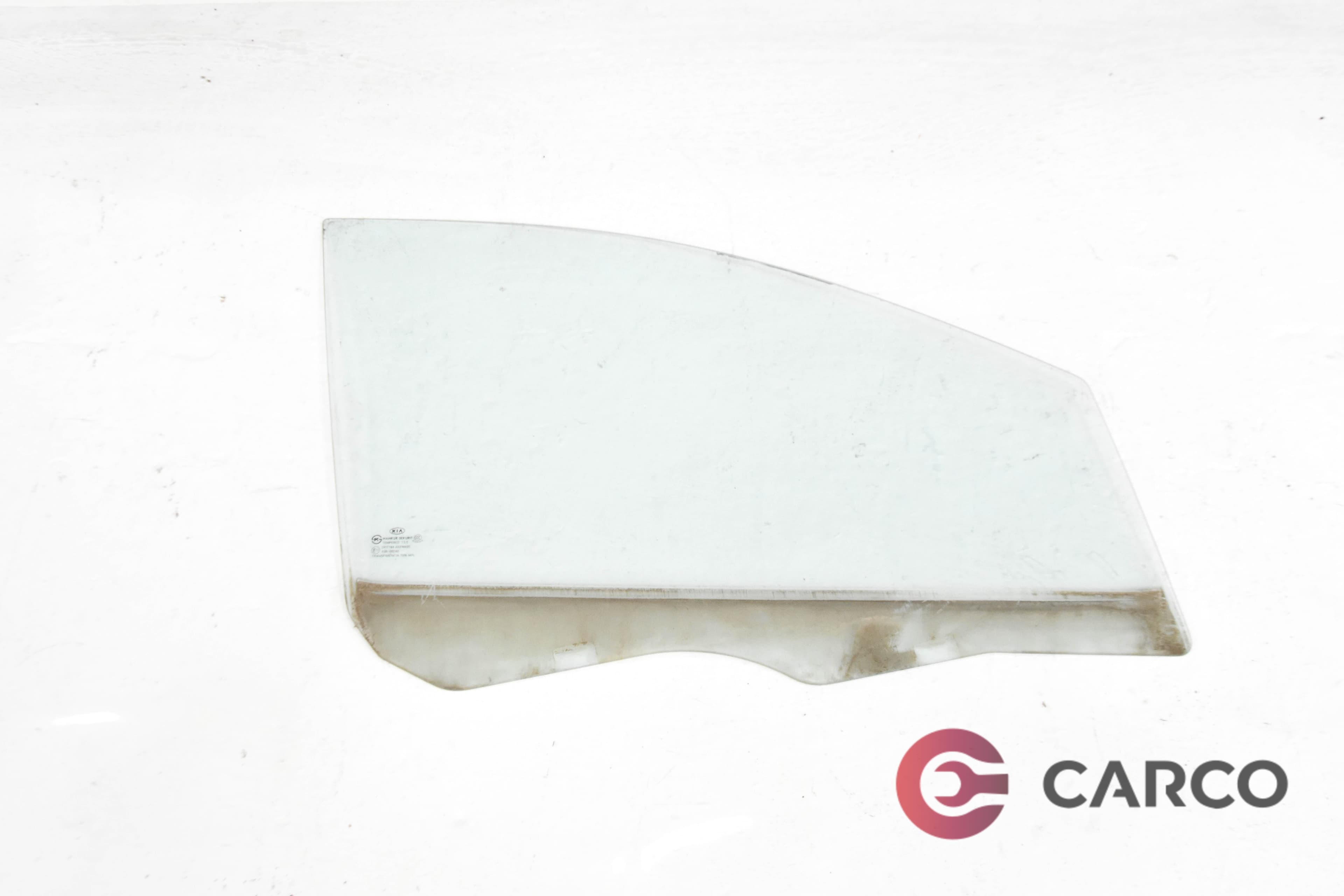 Стъкло врата предно дясно за KIA CARENS III (UN) 2.0 CRDi 140 (2006)