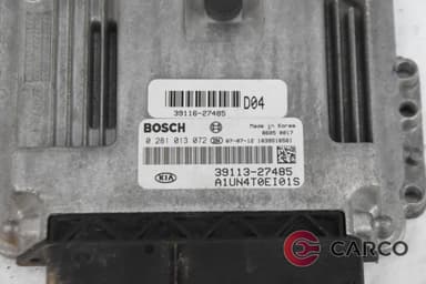 Компютър двигател 0281013072 за KIA CARENS III (UN) 2.0 CRDi 140 (2006)