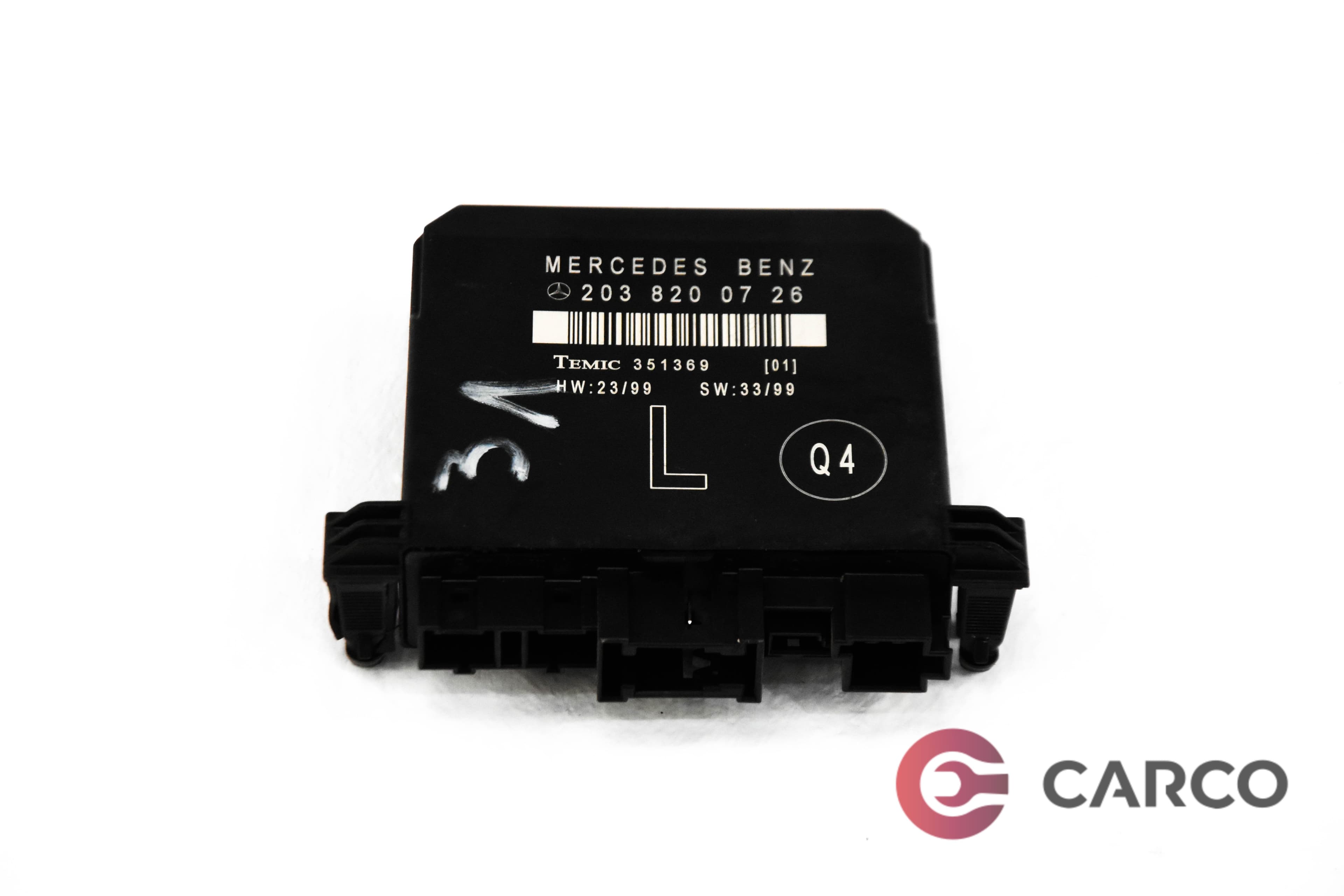 Модул врата задна лява 203 820 07 26 за MERCEDES-BENZ C-CLASS седан (W203) C 220 CDI (203.006) (2000 - 2007)