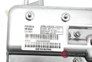 AIRBAG врата предна дясна за BMW 7 седан (E65, E66, E67) 735 i,Li (2001 - 2009)