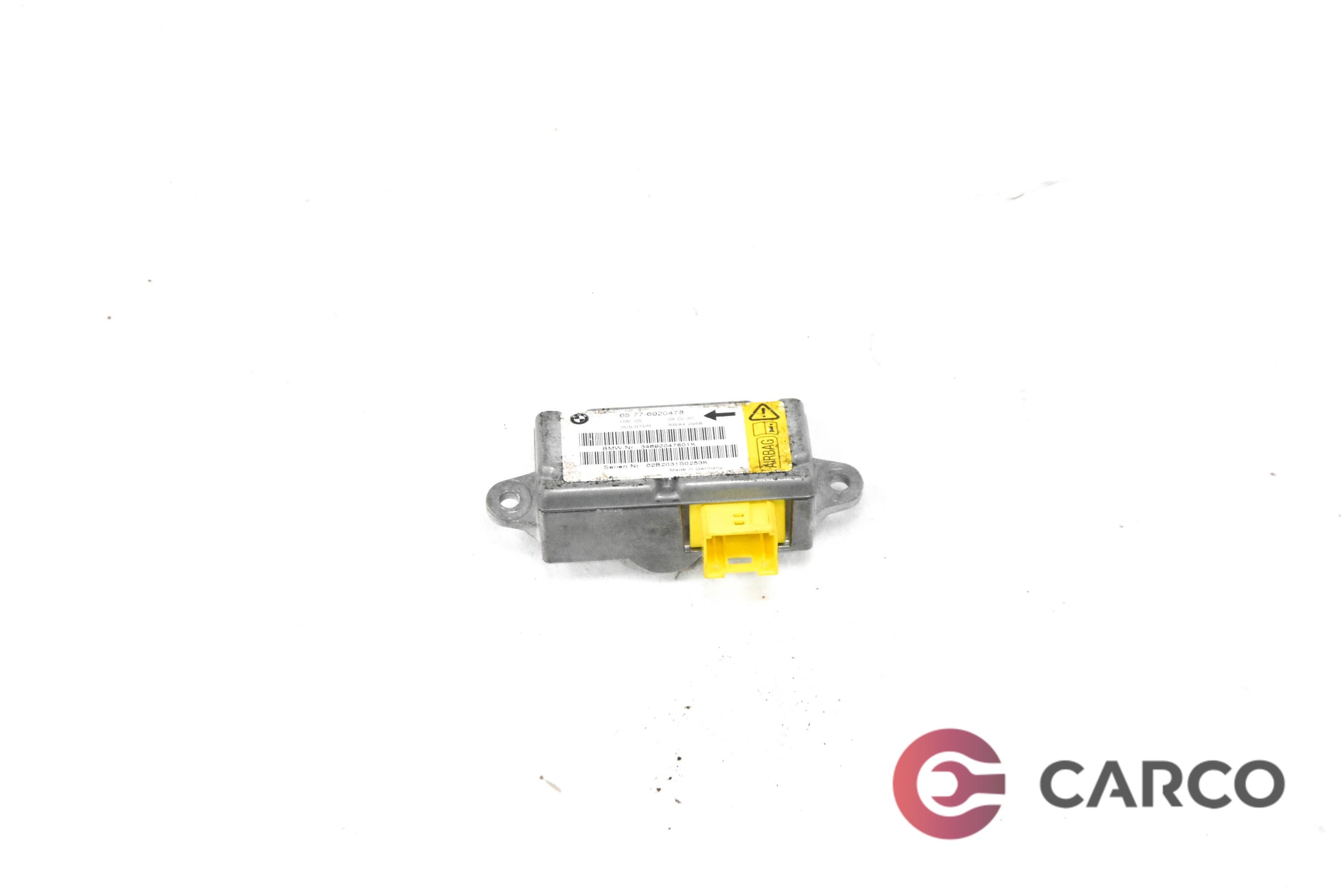AIRBAG сензор 34692047801 за BMW 7 седан (E65, E66, E67) 735 i,Li (2001 - 2009)
