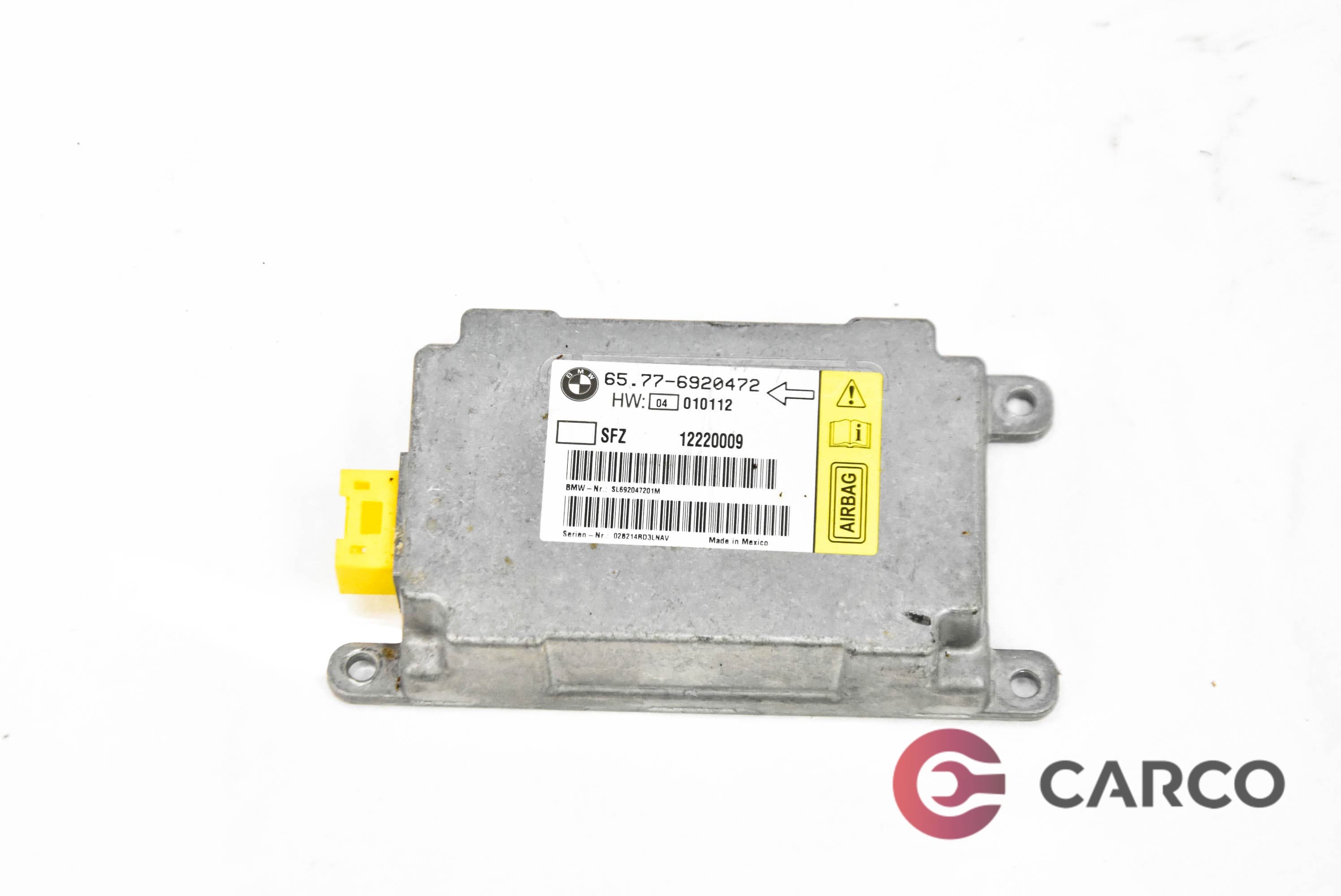 AIRBAG модул 65776920472 за BMW 7 седан (E65, E66, E67) 735 i,Li (2001 - 2009)
