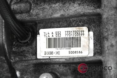 6 Степенна ръчна скоростна кутия за RENAULT MEGANE III купе (DZ0/1_) 1.4 TCe (DZ0F, DZ1V) (2008)