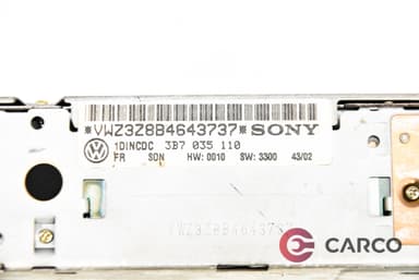 CD чейнджър за VW PASSAT Variant (3B5.5) 1.9 TDI (1997 - 2001)