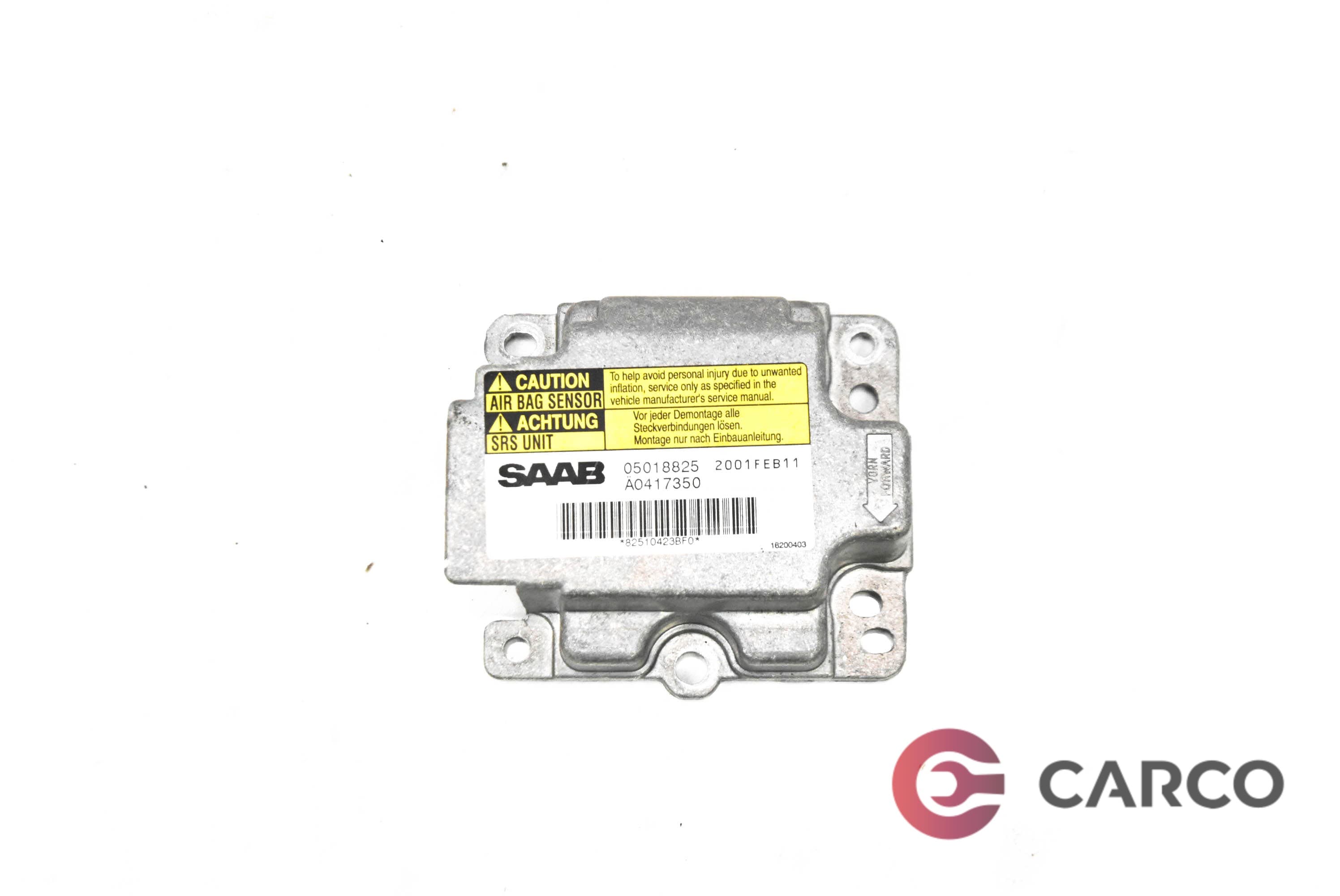AIRBAG сензор 05018825 за SAAB 9-5 седан (YS3E) 2.3 Turbo (1997 - 2009)