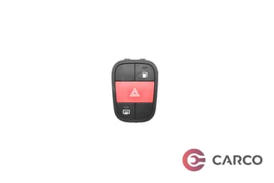 Панел копчета аварийни светлини, подгрев задно стъкло и резервоар за FIAT QUBO (225) 1.4 (2008)